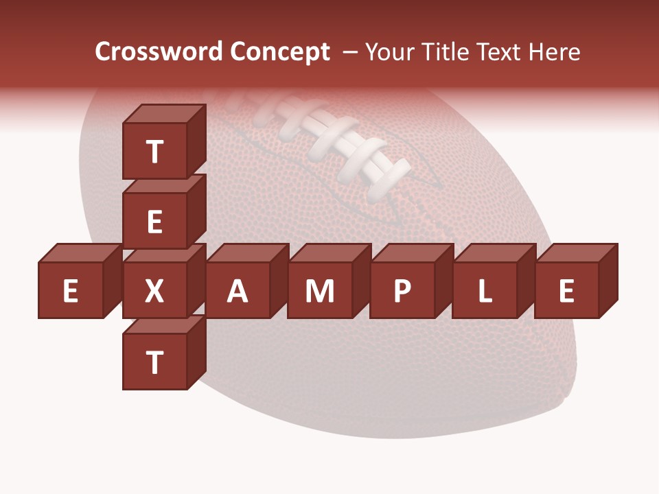 Fun College Footbal Tradition PowerPoint Template