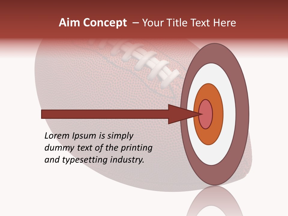 Fun College Footbal Tradition PowerPoint Template