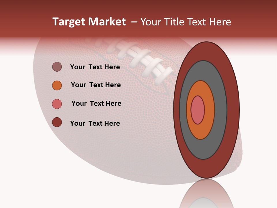 Fun College Footbal Tradition PowerPoint Template