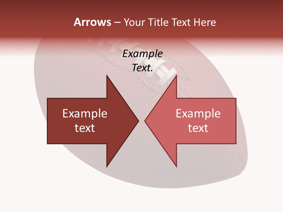 Fun College Footbal Tradition PowerPoint Template