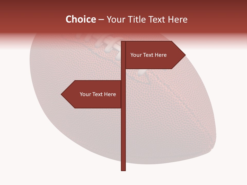 Fun College Footbal Tradition PowerPoint Template