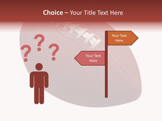 Fun College Footbal Tradition PowerPoint Template