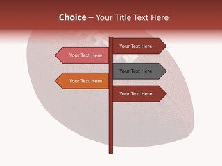 Fun College Footbal Tradition PowerPoint Template