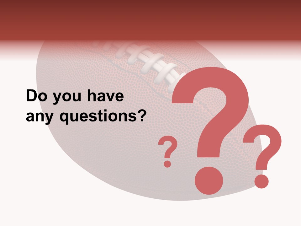 Fun College Footbal Tradition PowerPoint Template