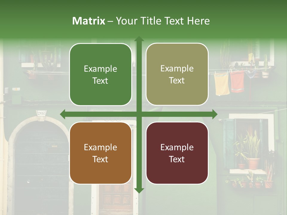 Colorful Traditional Background PowerPoint Template