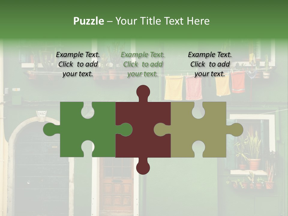 Colorful Traditional Background PowerPoint Template