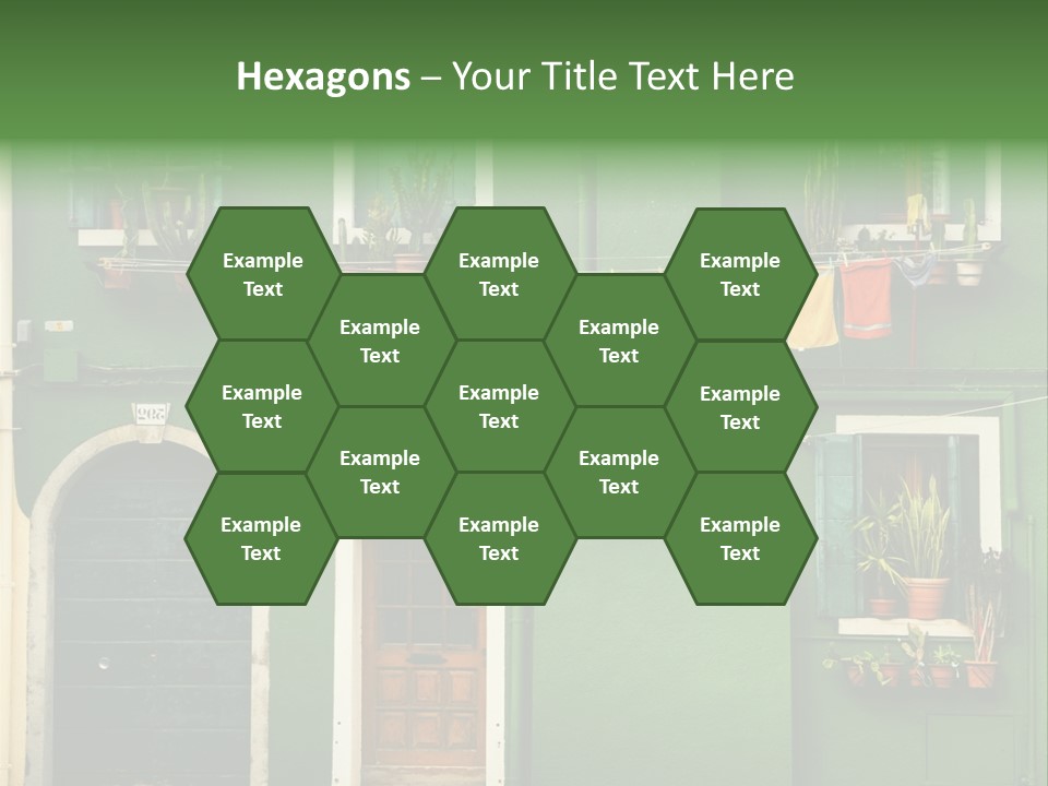 Colorful Traditional Background PowerPoint Template