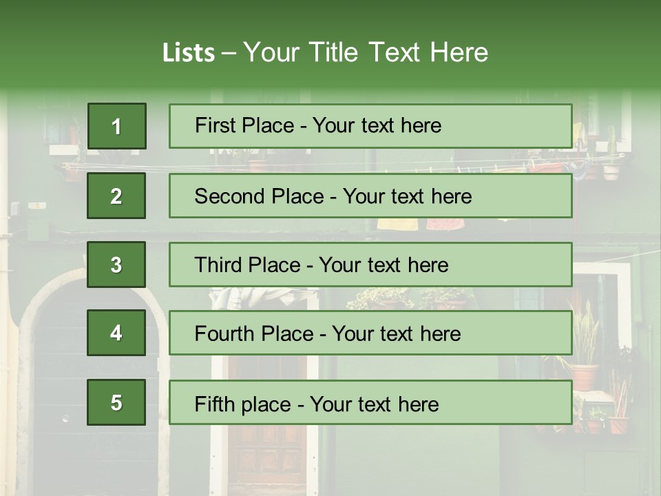 Colorful Traditional Background PowerPoint Template