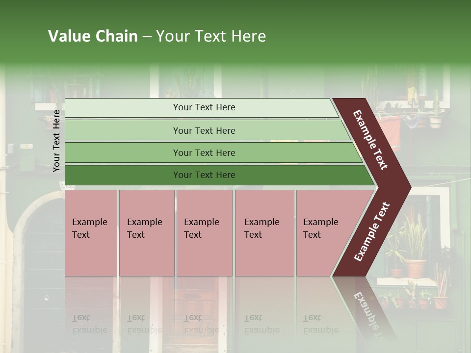 Colorful Traditional Background PowerPoint Template