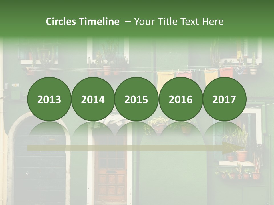 Colorful Traditional Background PowerPoint Template