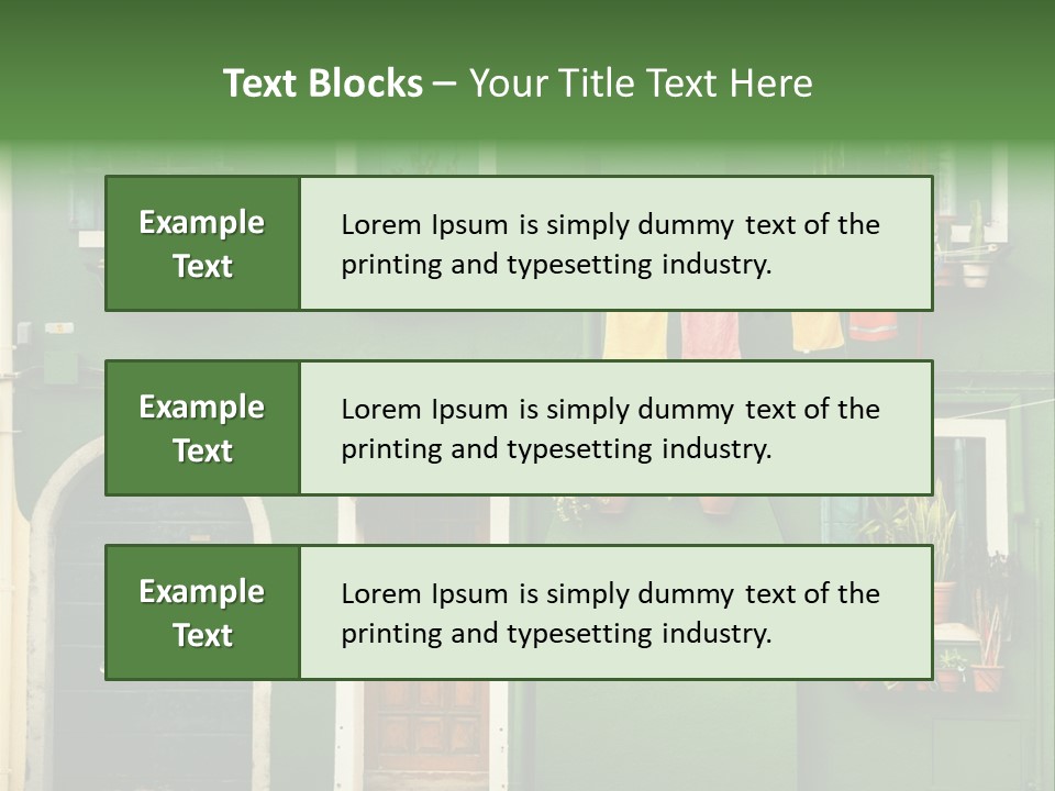 Colorful Traditional Background PowerPoint Template
