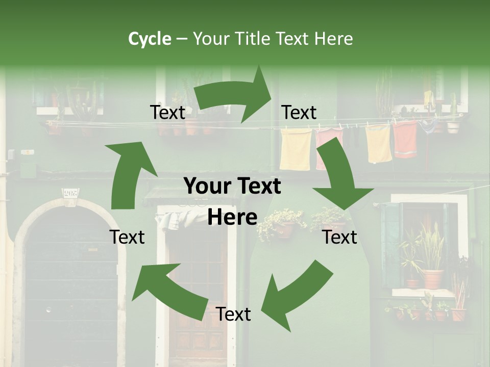 Colorful Traditional Background PowerPoint Template