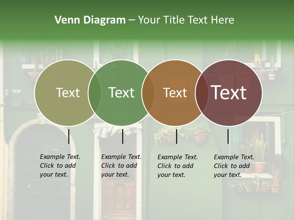 Colorful Traditional Background PowerPoint Template