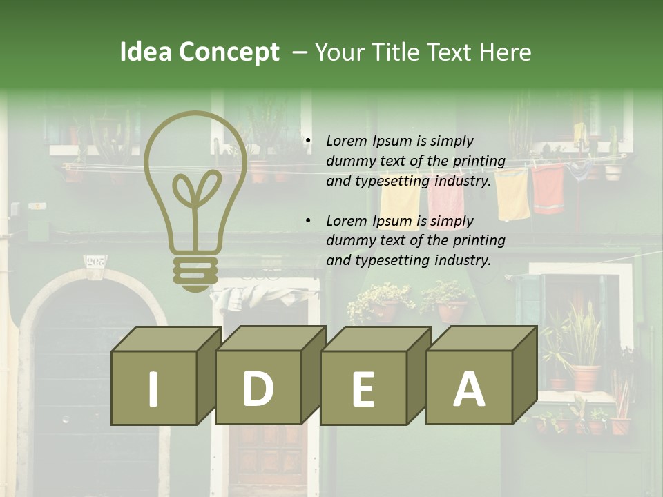 Colorful Traditional Background PowerPoint Template