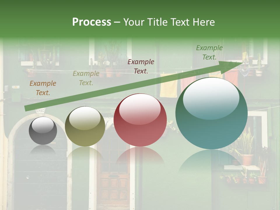 Colorful Traditional Background PowerPoint Template