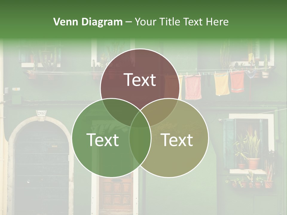 Colorful Traditional Background PowerPoint Template