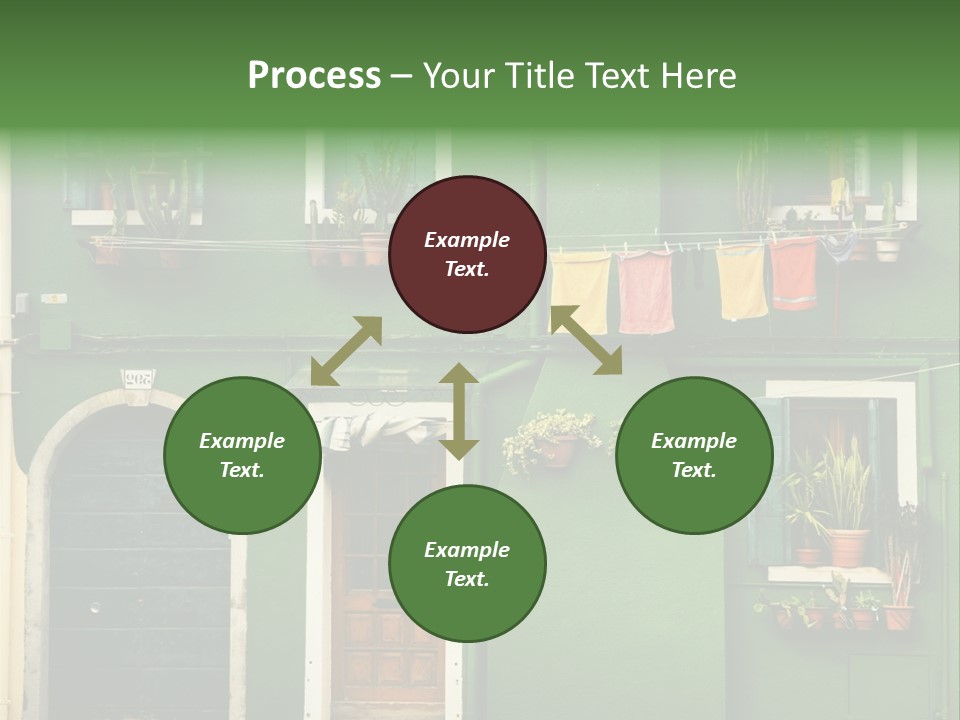 Colorful Traditional Background PowerPoint Template