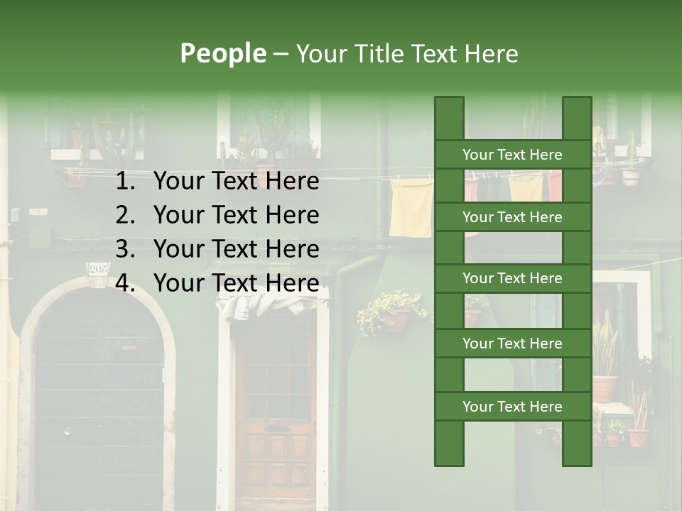 Colorful Traditional Background PowerPoint Template