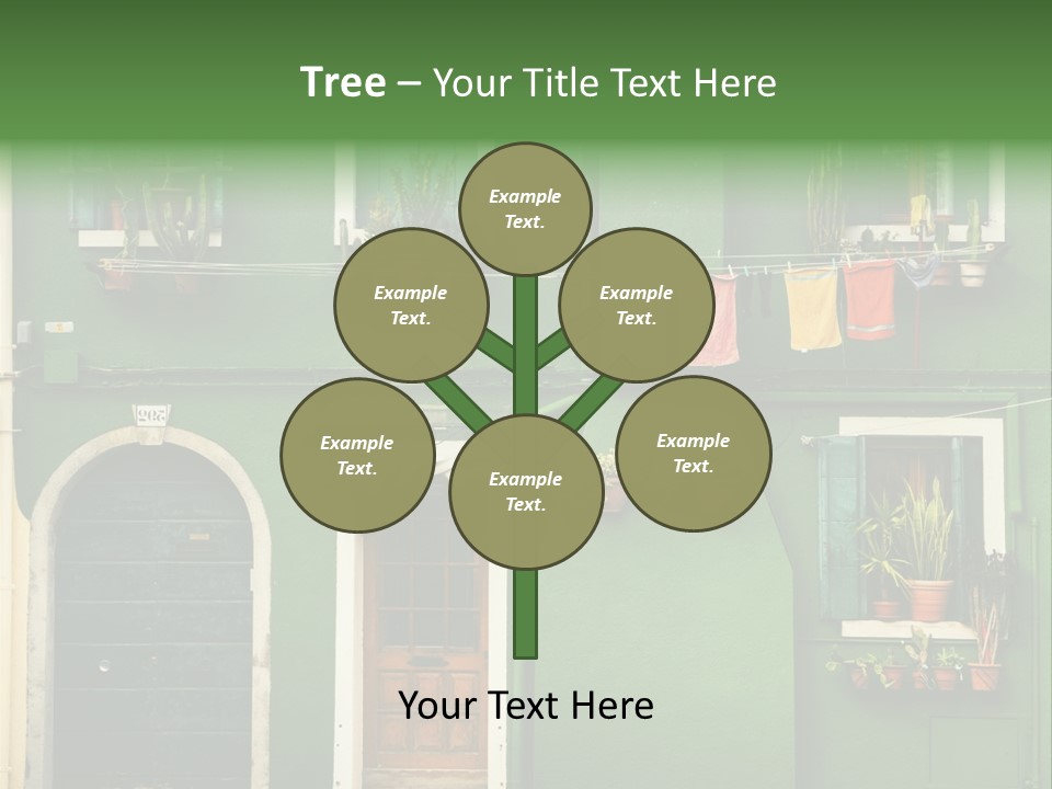 Colorful Traditional Background PowerPoint Template