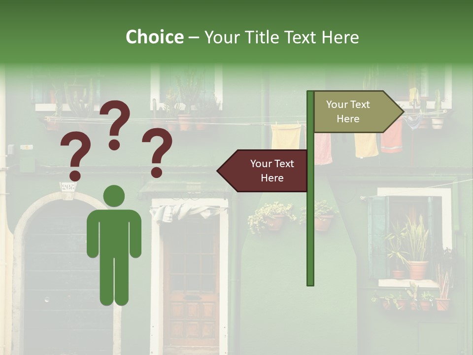 Colorful Traditional Background PowerPoint Template