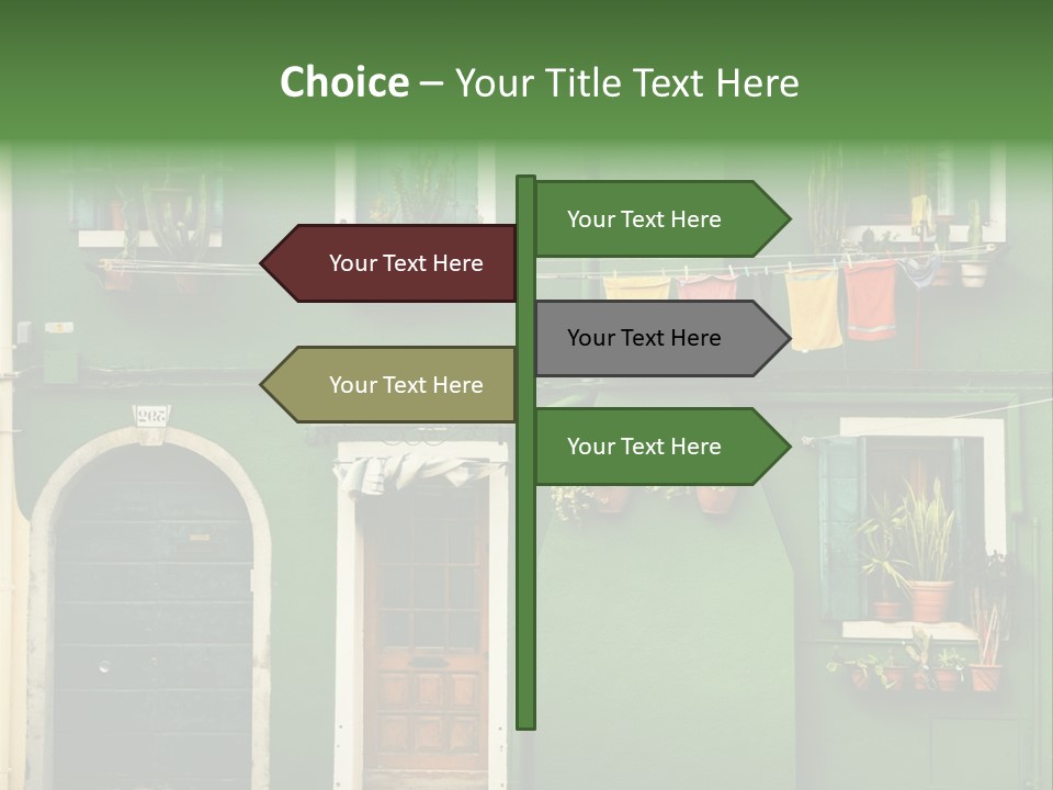 Colorful Traditional Background PowerPoint Template