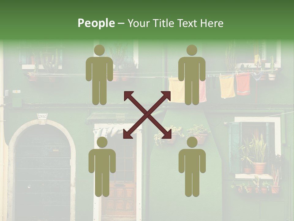 Colorful Traditional Background PowerPoint Template