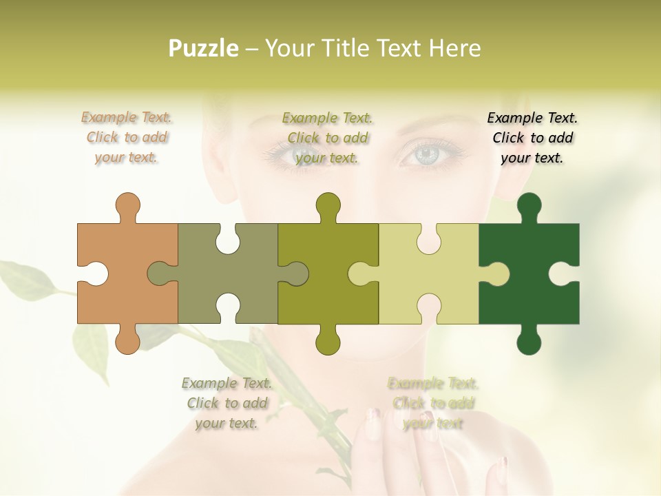Gentle Fresh Cutting PowerPoint Template