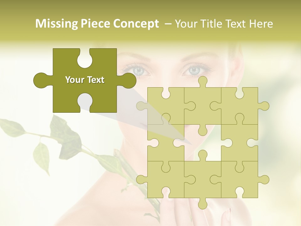 Gentle Fresh Cutting PowerPoint Template