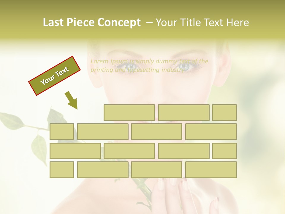 Gentle Fresh Cutting PowerPoint Template