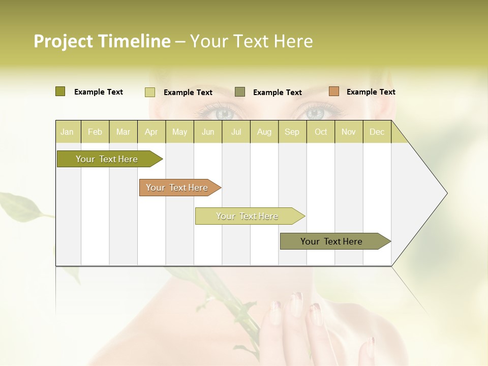 Gentle Fresh Cutting PowerPoint Template