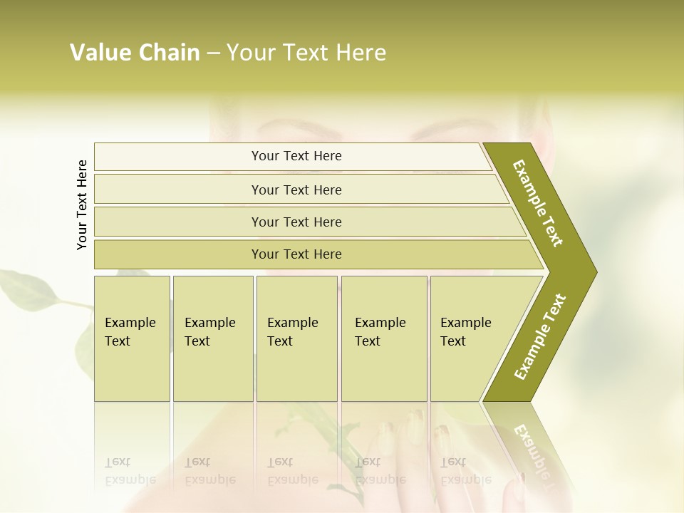 Gentle Fresh Cutting PowerPoint Template