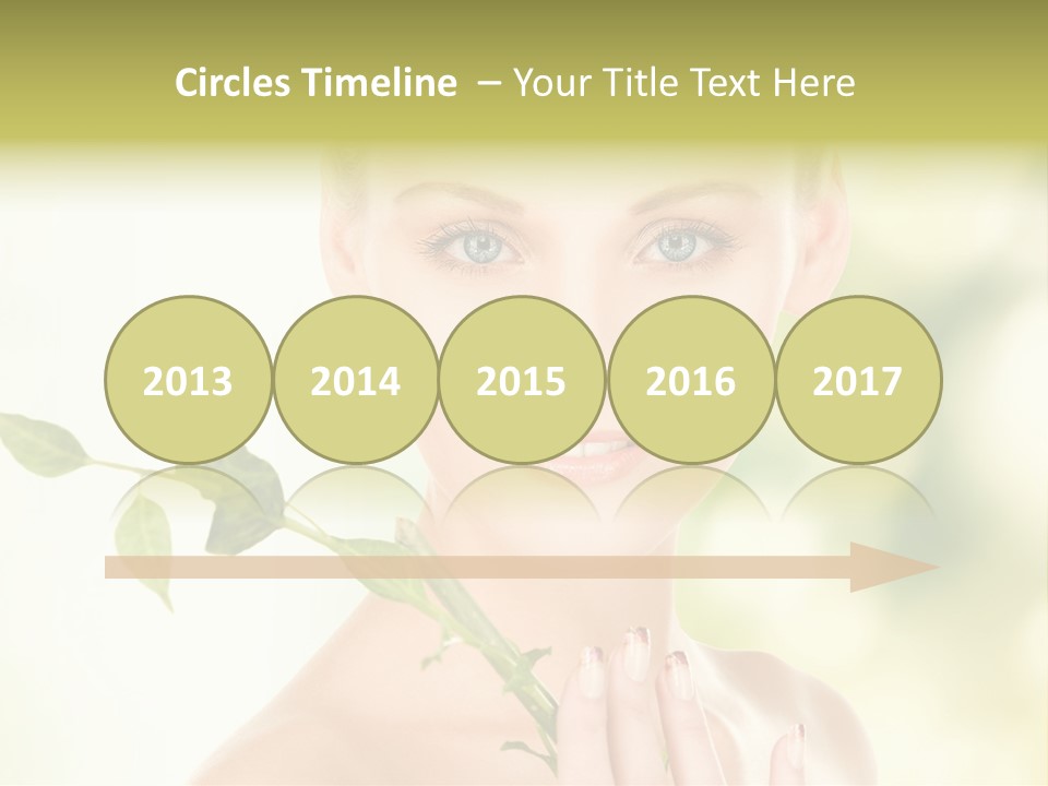 Gentle Fresh Cutting PowerPoint Template