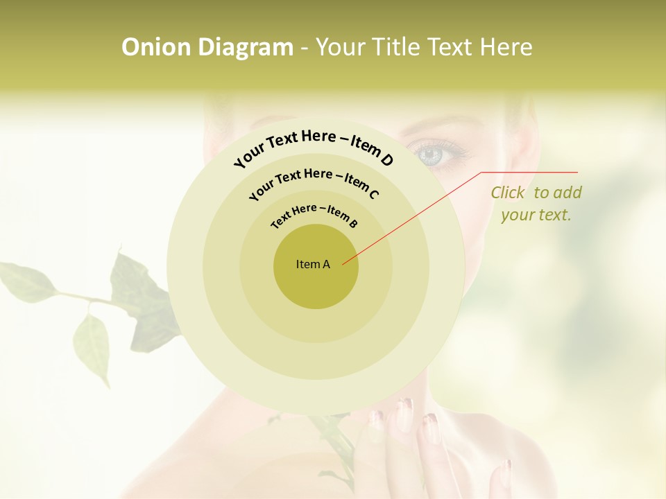 Gentle Fresh Cutting PowerPoint Template