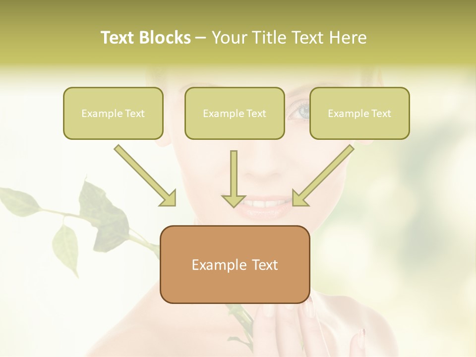 Gentle Fresh Cutting PowerPoint Template