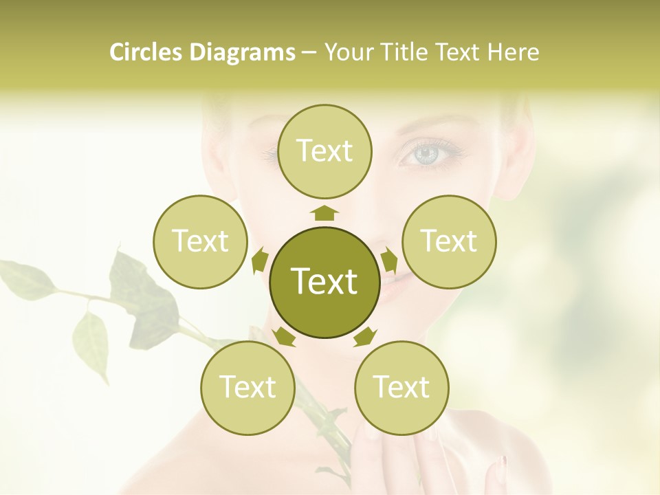 Gentle Fresh Cutting PowerPoint Template