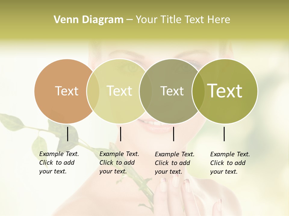 Gentle Fresh Cutting PowerPoint Template