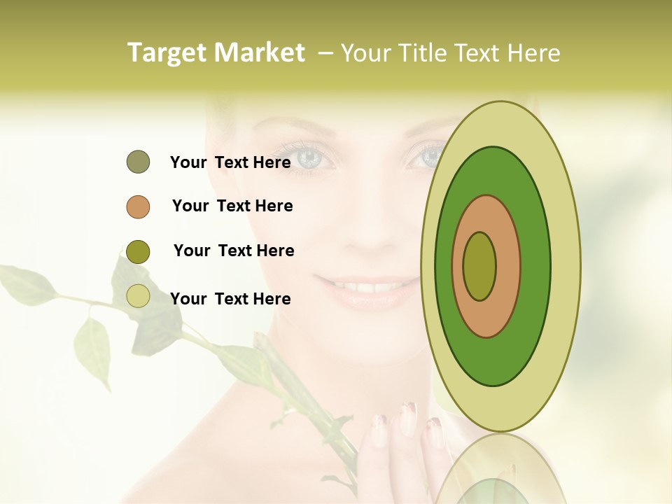 Gentle Fresh Cutting PowerPoint Template