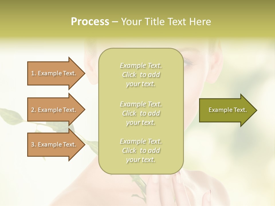 Gentle Fresh Cutting PowerPoint Template