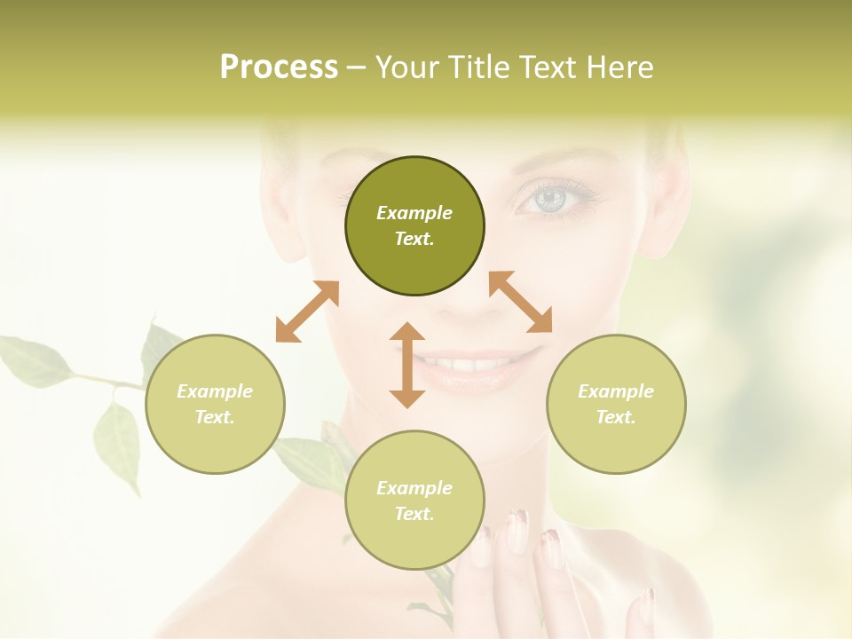 Gentle Fresh Cutting PowerPoint Template