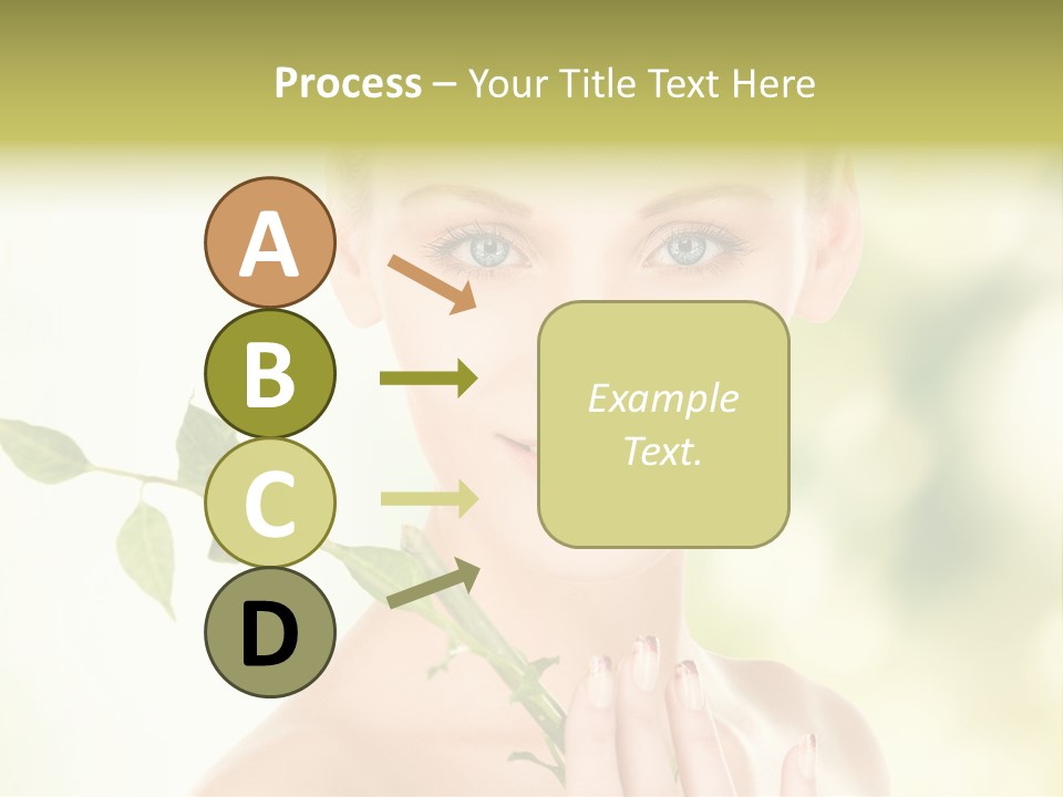 Gentle Fresh Cutting PowerPoint Template