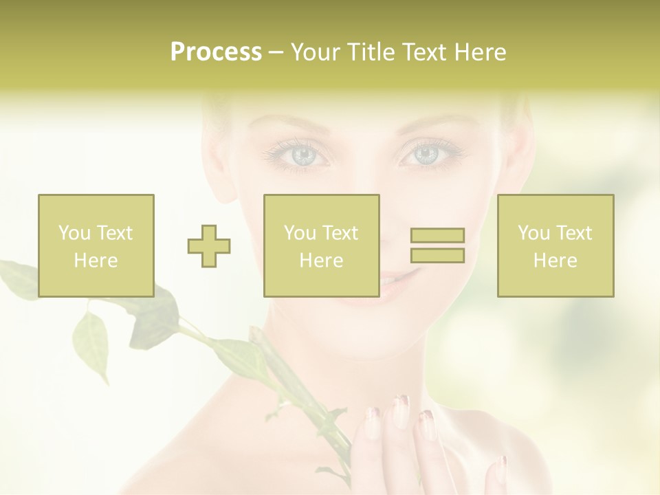 Gentle Fresh Cutting PowerPoint Template
