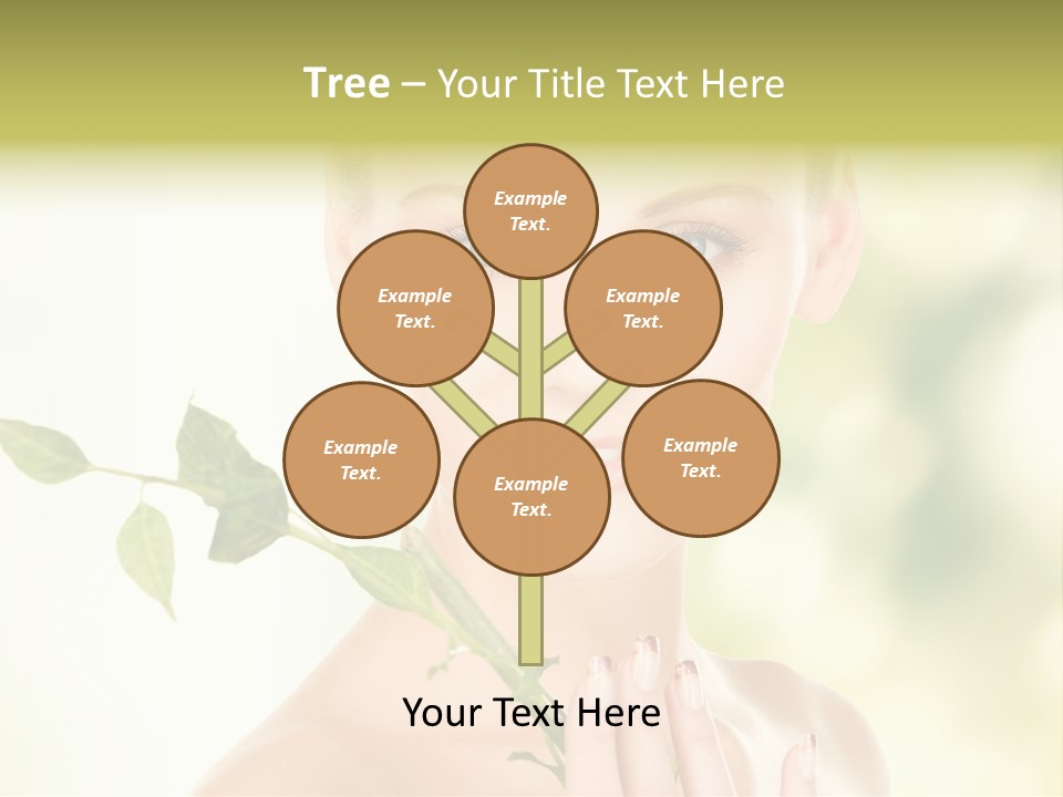 Gentle Fresh Cutting PowerPoint Template