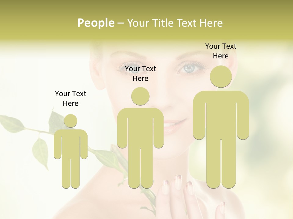 Gentle Fresh Cutting PowerPoint Template