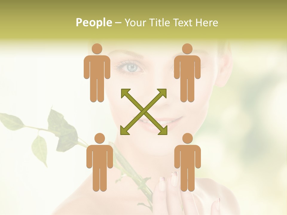 Gentle Fresh Cutting PowerPoint Template