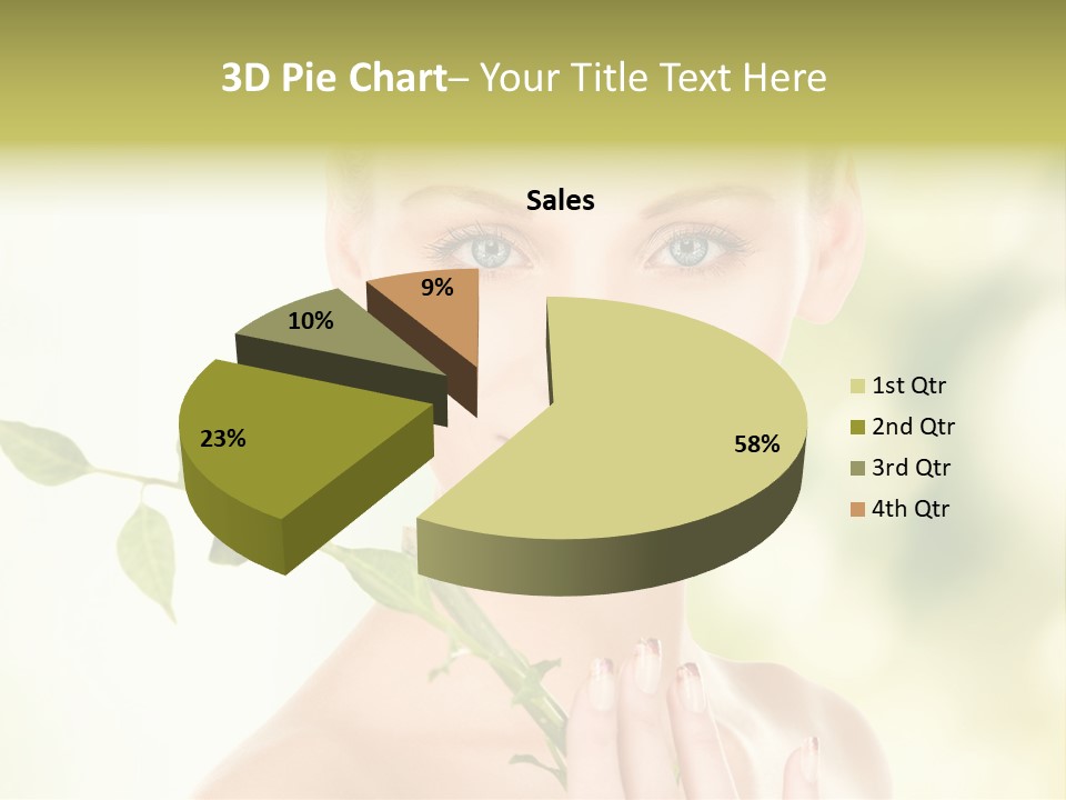 Gentle Fresh Cutting PowerPoint Template