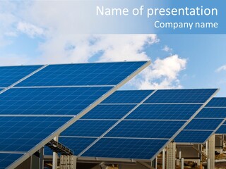 Cloud Clean Power PowerPoint Template