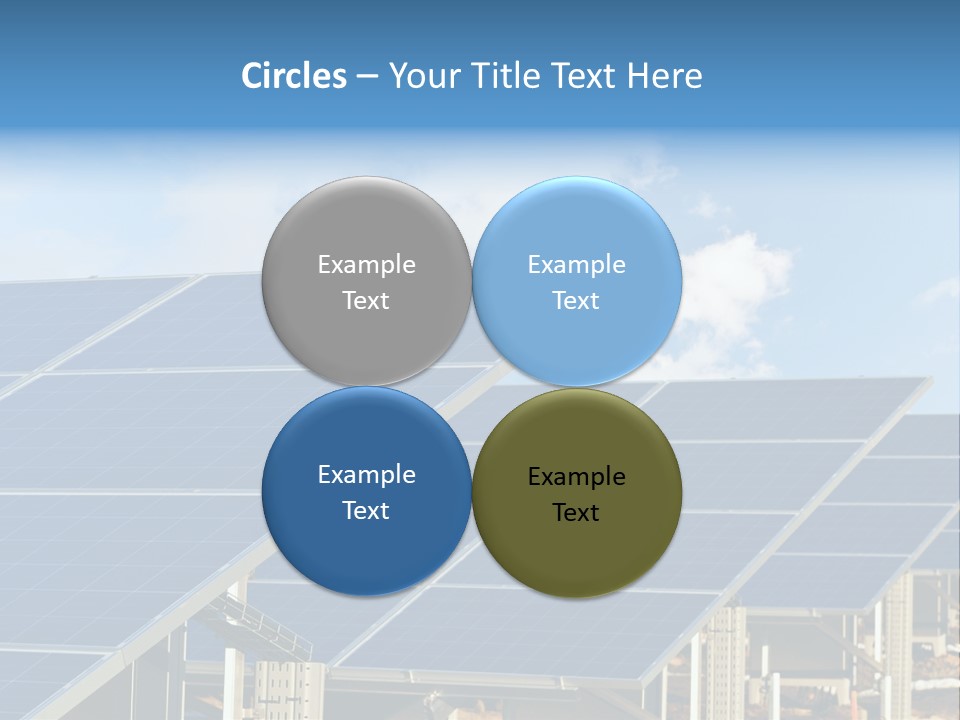 Cloud Clean Power PowerPoint Template