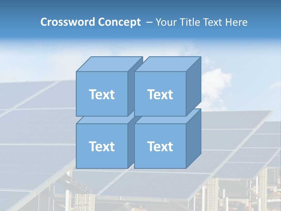 Cloud Clean Power PowerPoint Template