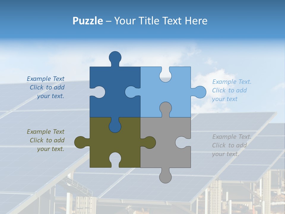 Cloud Clean Power PowerPoint Template