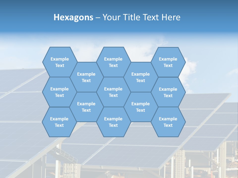 Cloud Clean Power PowerPoint Template